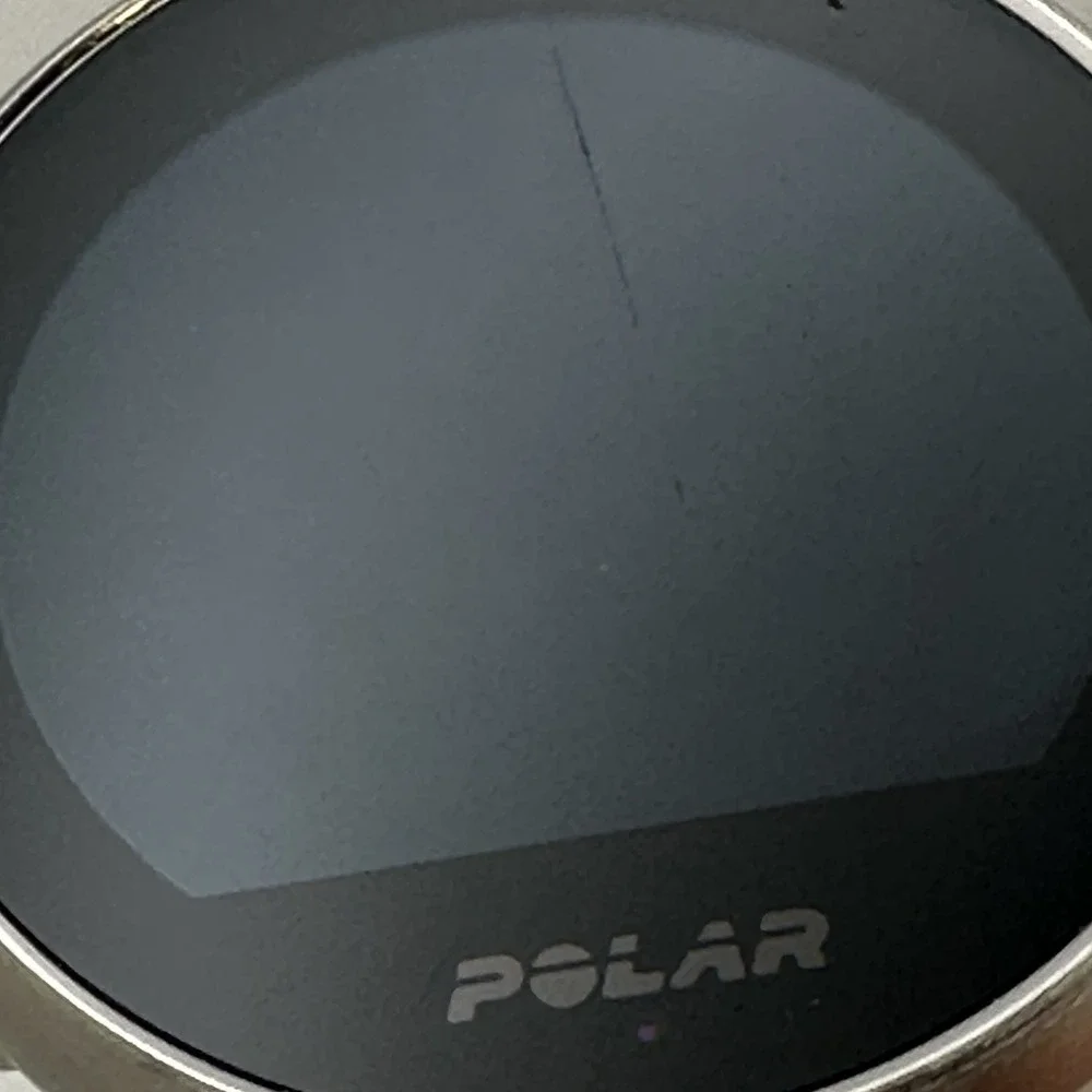 Polar‎ Ignite Gen 1 GPS Fitness Smartwatch White HR Monitor 43mm Tested